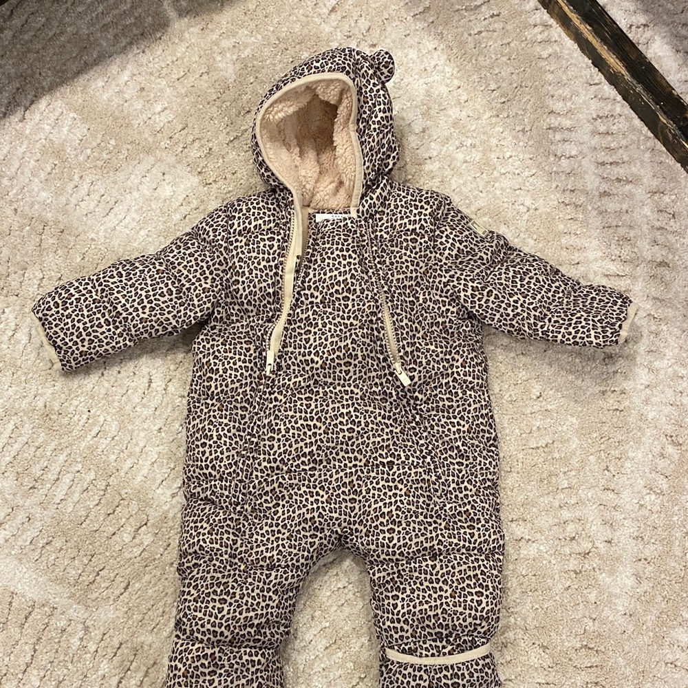 GAP Leopard Print Kids Footie